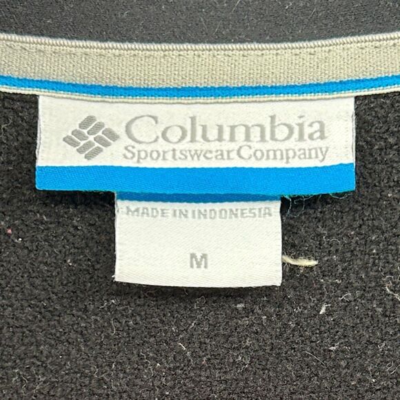 Columbia Black Omni Shield Full Zip Black Red Jacket Size Medium - Picture 4 of 14